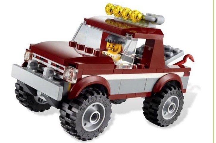 lego 乐高 城市组 警匪追逐 4437