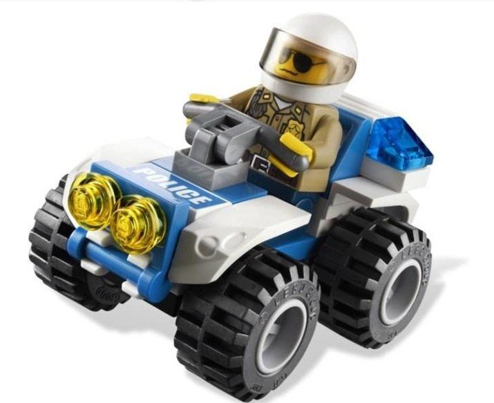 lego 乐高 城市组 警匪追逐 4437