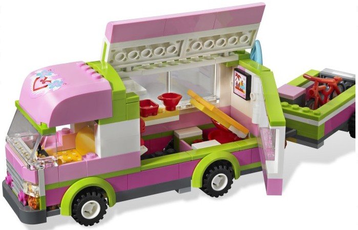 lego 乐高 女孩系列 冒险露营 3184