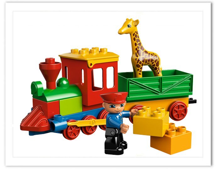 lego 乐高 得宝主题拼砌系列 动物园训练 6144