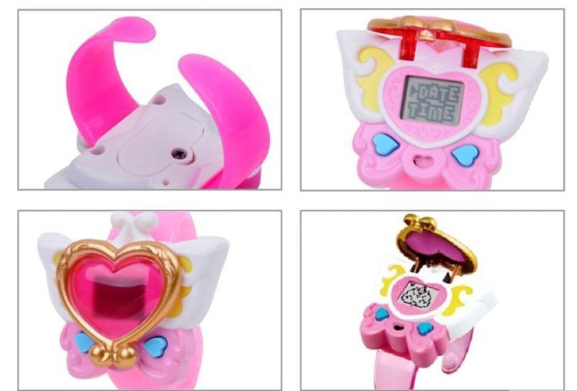 巴啦啦小魔仙之彩虹心石 美雪手镯变身器粉色581202