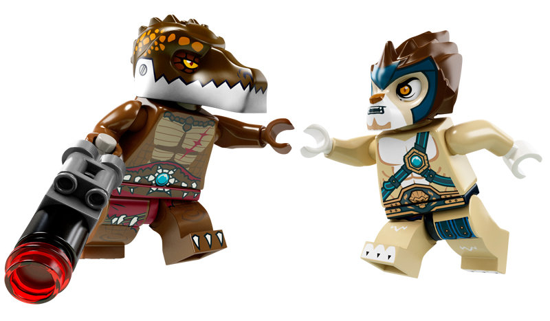 lego 乐高 chima 气功传奇系列 灵狮洛出击 70002