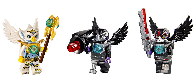 lego 乐高 chima 气功传奇系列 鹰杰斯的鹰隼拦截机 70003