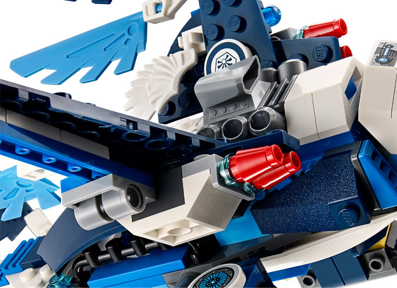 lego 乐高 chima 气功传奇系列 鹰杰斯的鹰隼拦截机 70003