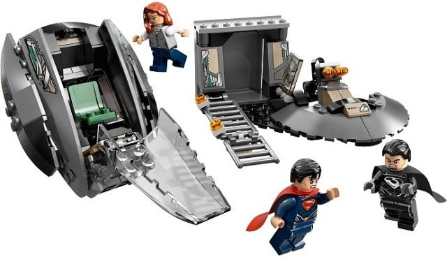 lego 乐高 超级英雄系列 超人(superman)之黑零大逃亡 76009