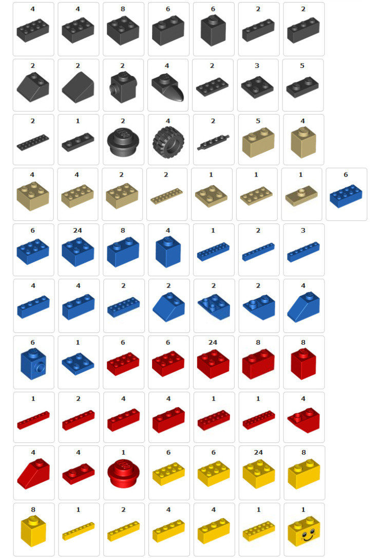 lego 乐高 基础创意拼砌系列 乐高03创意拼砌桶