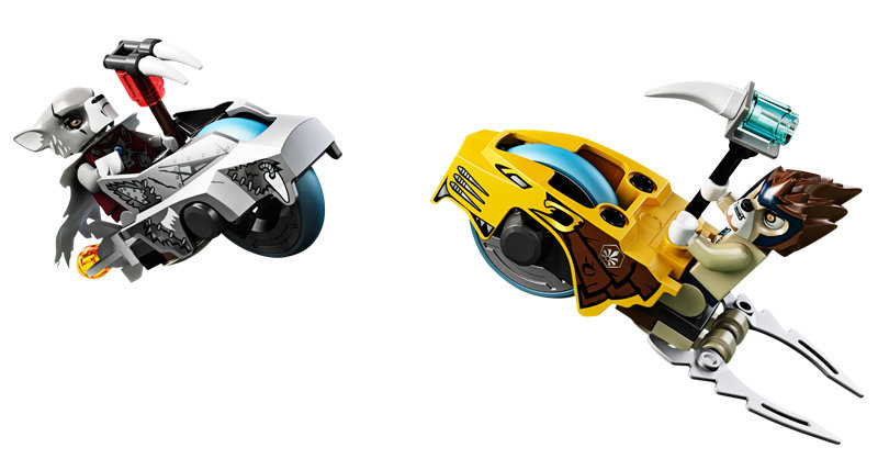 lego 乐高 chima 气功传奇系列 神鹰城堡 70011