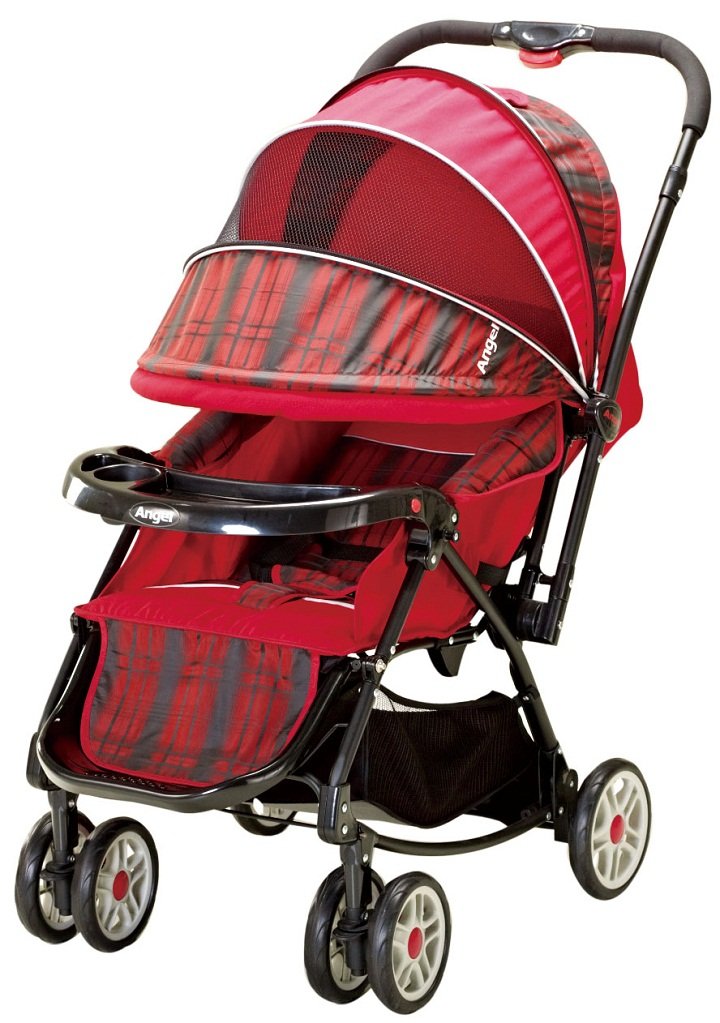 angel小天使 手推车 双向车系列 wa11pqa3504rr 红